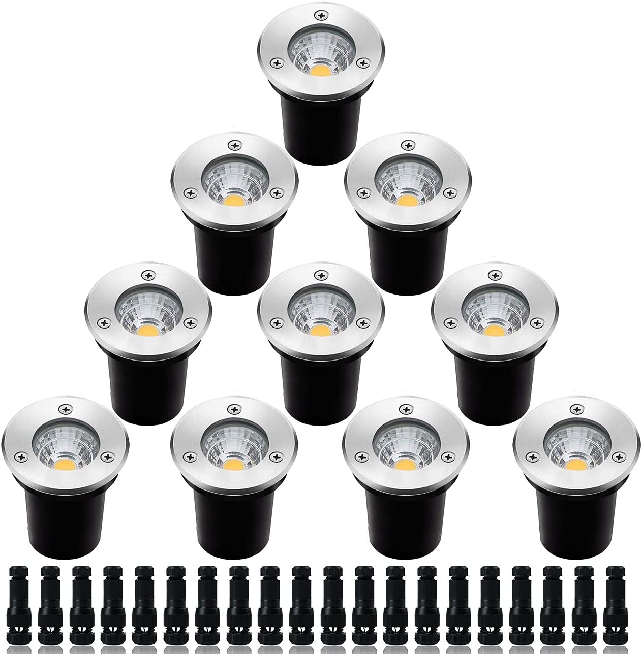 Outdoor Lighting Underground Wiring - Alçak Gerilim Peyzaj Aydınlatması, LED Toprak