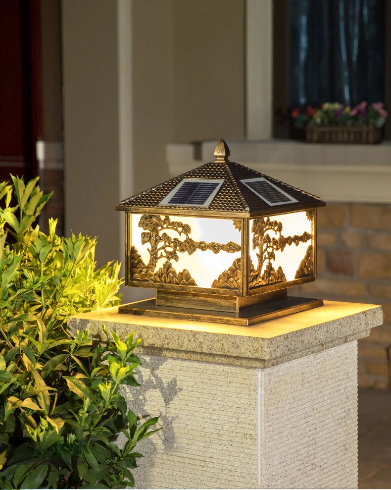 Outdoor Lighting Wall - Solar stigma lambası Dış mekan duvar