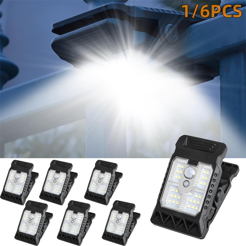 Outdoor Lighting On Fence - Klipsli Güneş Enerjili Dış Mekan Su