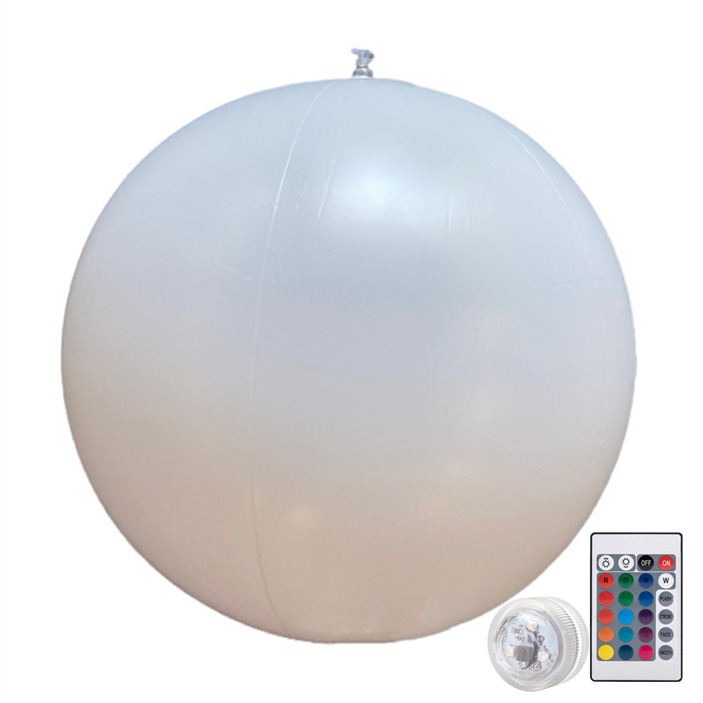 Outdoor Lighting Around Pool - Bahçe Işıklı LED Topu Uzaktan Kumandalı
