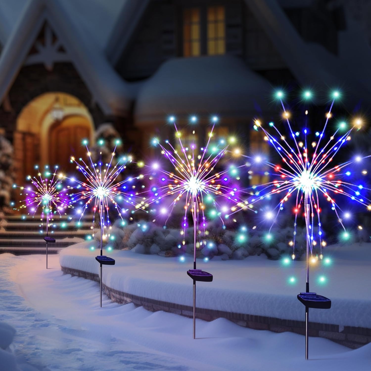 Outdoor Lighting Effects - Güneş Enerjili LED Havai Fişek Peri