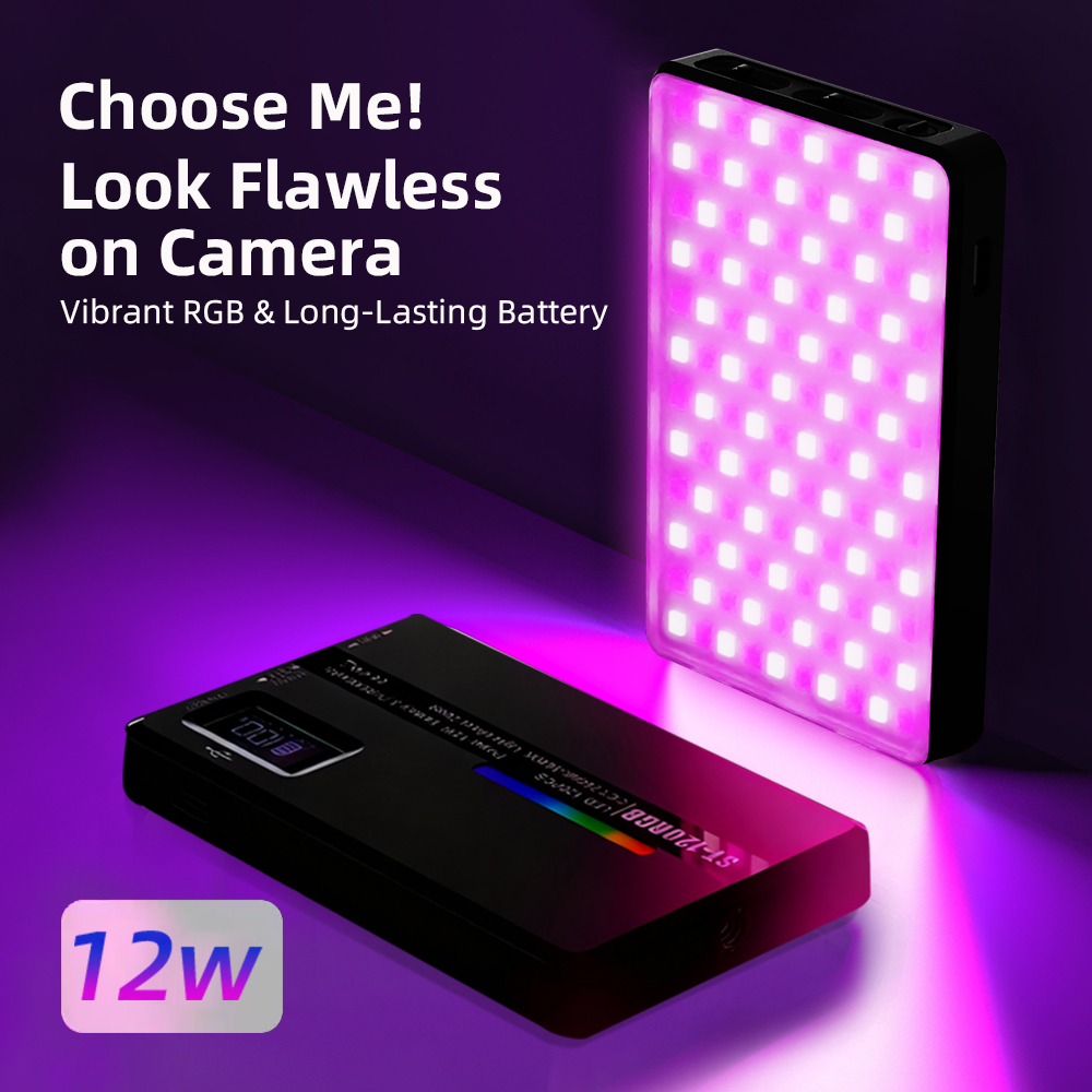 Outdoor Lighting Kit Photography - ST-120 RGB Tam Renkli Fotoğrafçılık Işığı