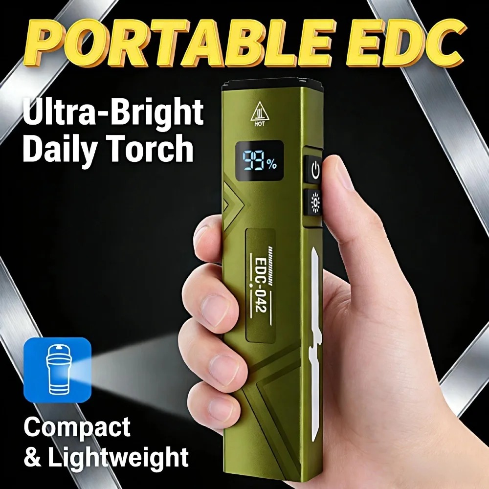 Outdoor Lighting Types - Yeni EDC Mini Süper Parlak El