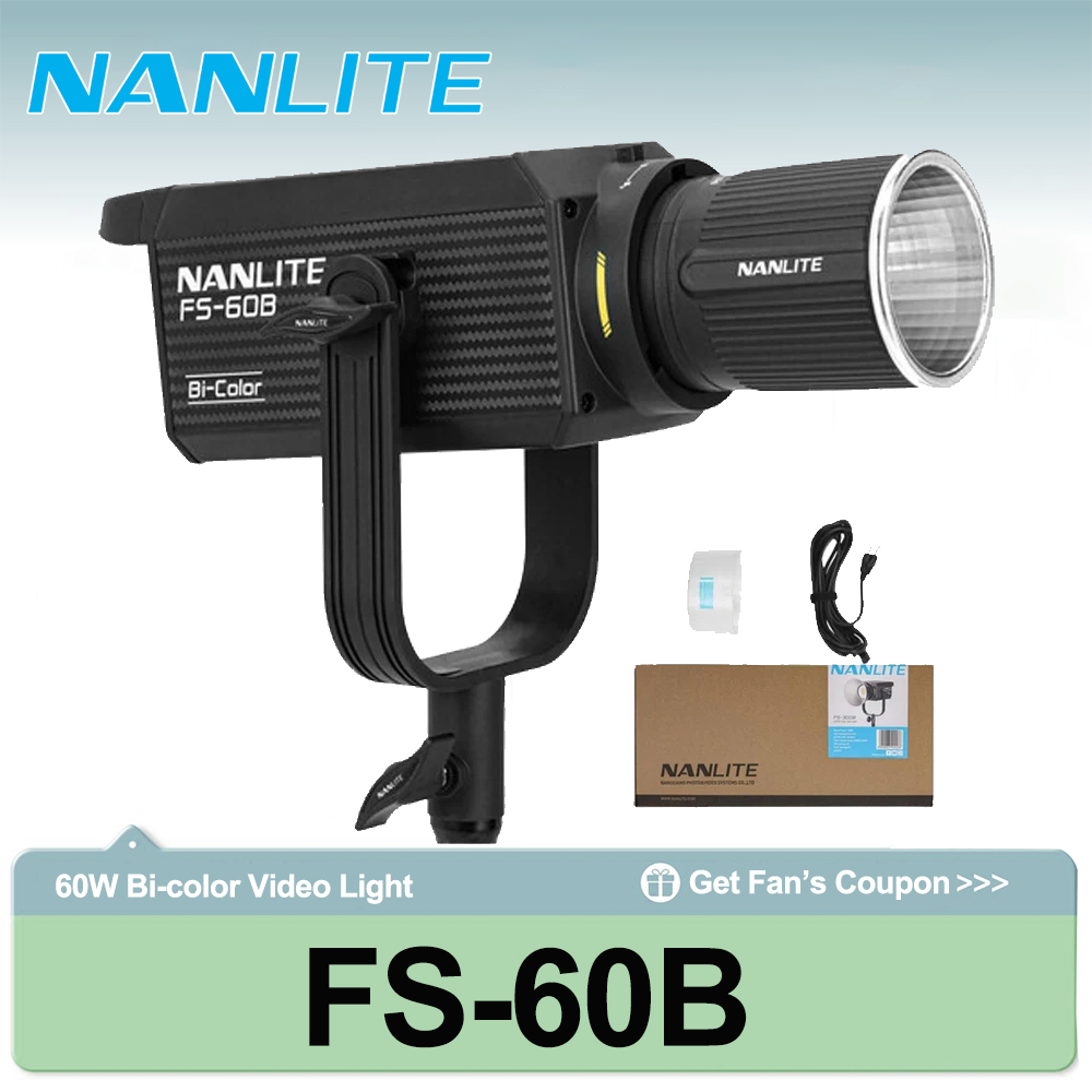 Outdoor Lighting In Photography - Nanlite FS-60B 70W İki Renkli Spot