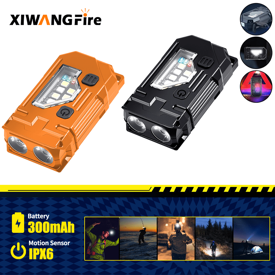 Outdoor Lighting Types - Mini Anahtarlık EDC El Feneri -