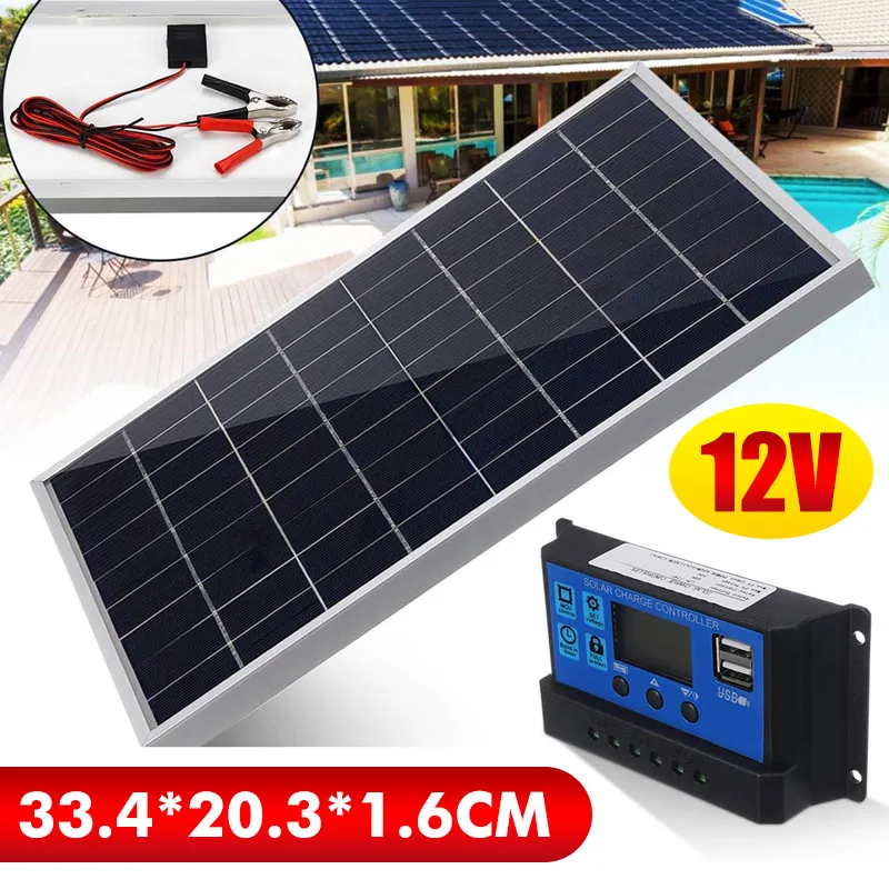 Photocell Outdoor Lighting - 50W güneş paneli kiti mono kristal