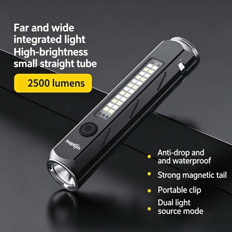 Outdoor Lighting Types - LED Güçlü Işık El Feneri Tip-C