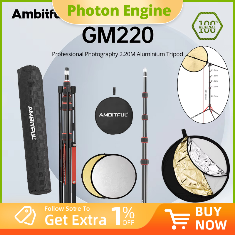 Outdoor Lighting Kit Photography - AMBITFUL 220cm Dış Mekan Fotoğrafçılık Seti