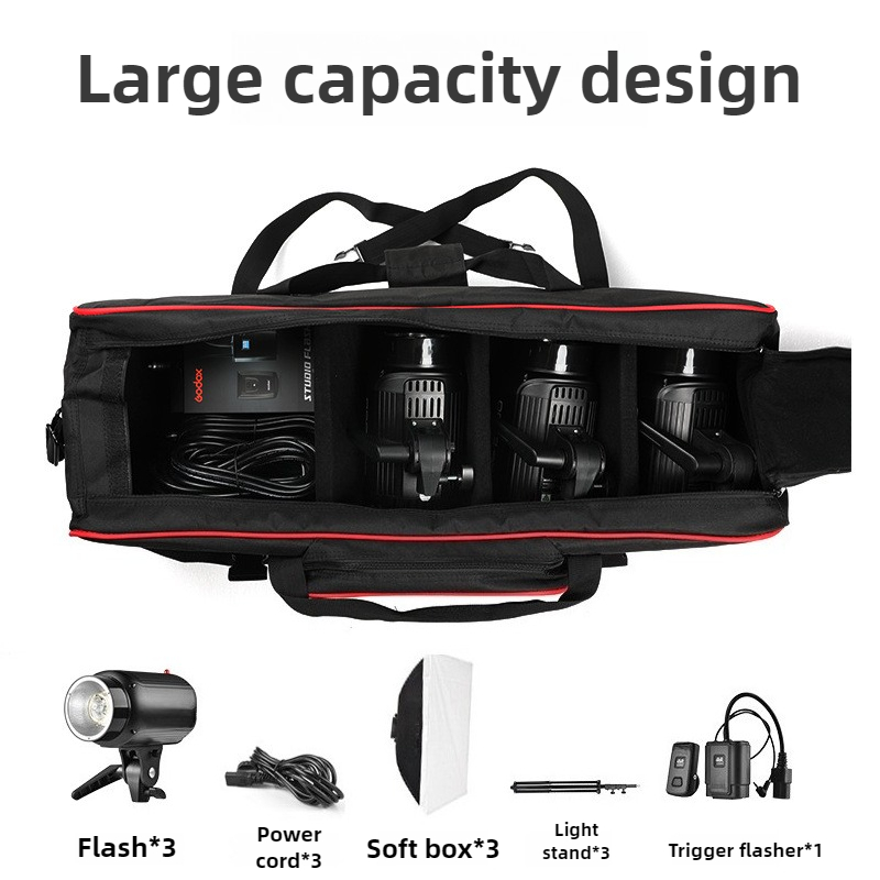 Outdoor Lighting Kit Photography - Fotoğrafçılık Saklama Çantası Taşınabilir Çanta Kitleri