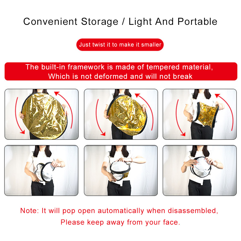 5'i 1 Arada Yuvarlak ve Oval F - Outdoor Lighting Kit Photography incelemesi ve fiyatı