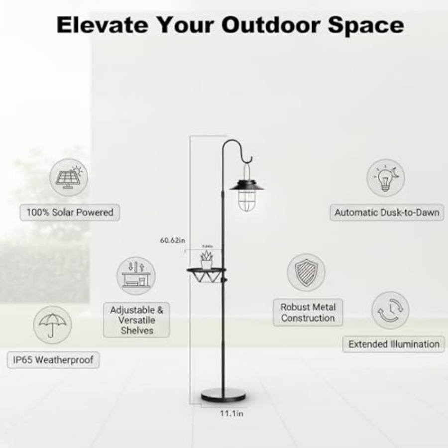 Güneş Enerjili Ayaklı Lamba ve - Outdoor Lighting Solar incelemesi ve fiyatı