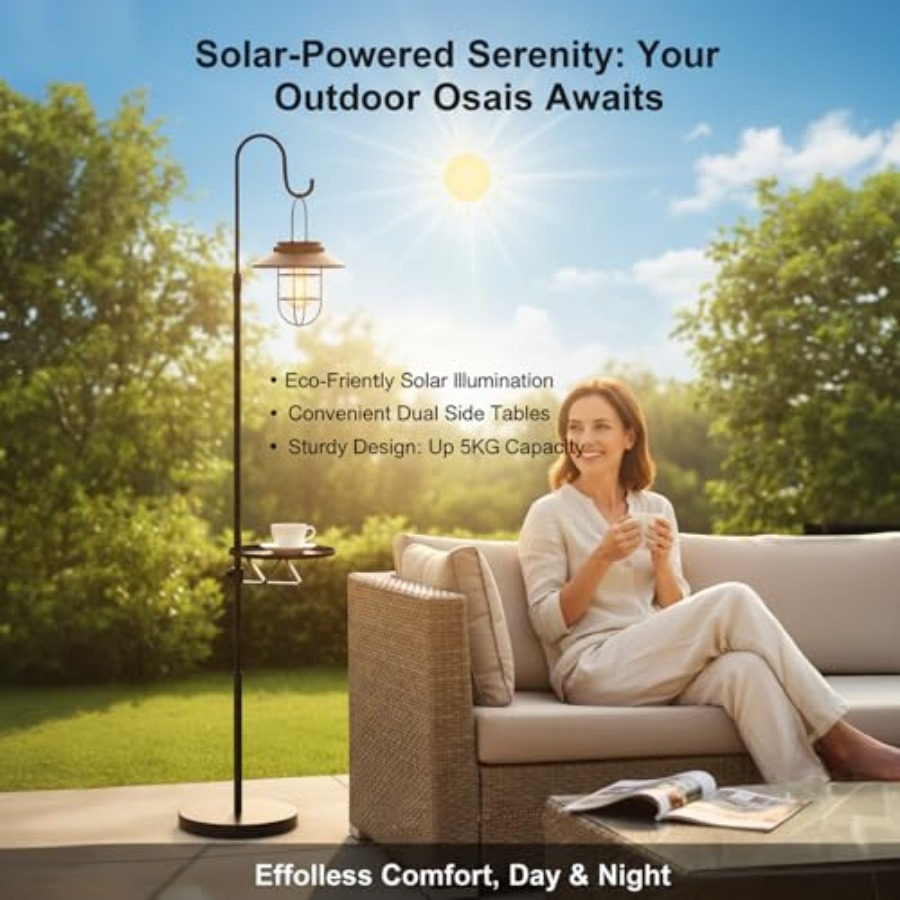 Güneş Enerjili Ayaklı Lamba ve - Outdoor Lighting Solar incelemesi ve fiyatı