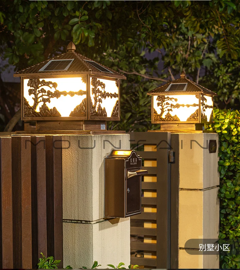 Solar stigma lambası Dış mekan - Outdoor Lighting Wall incelemesi ve fiyatı