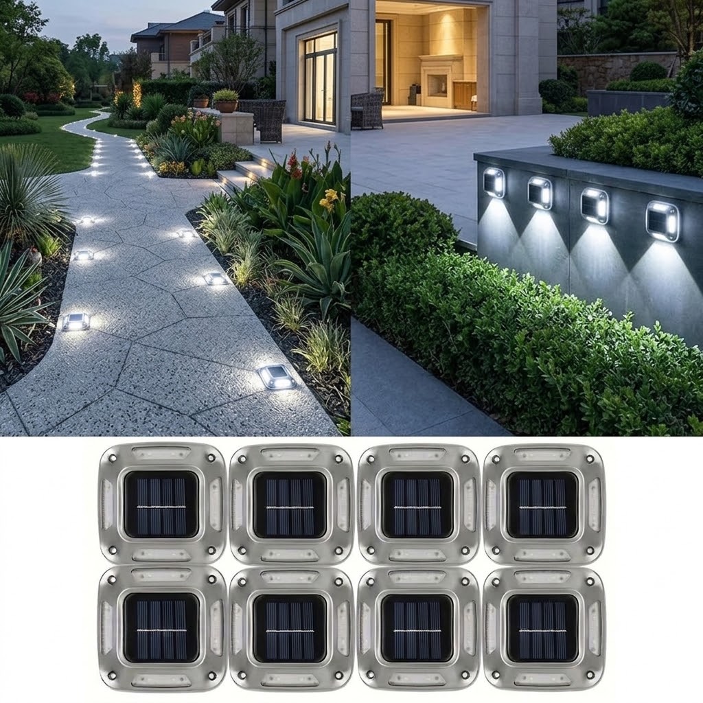 8 Adet Güneş Enerjili Bahçe Ay - Outdoor Lighting Ground Fixtures incelemesi ve fiyatı