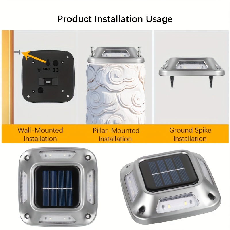 8 Adet Güneş Enerjili Bahçe Ay - Outdoor Lighting Ground Fixtures incelemesi ve fiyatı