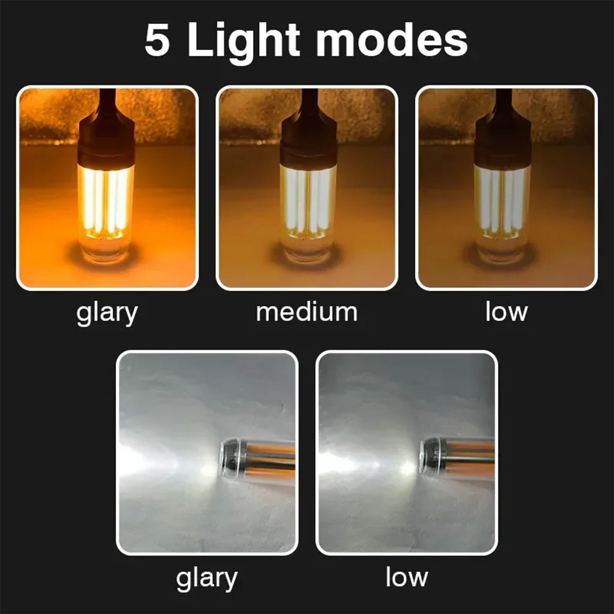 Usb şarj edilebilir Led kamp ı - Outdoor Lighting On Fence incelemesi ve fiyatı