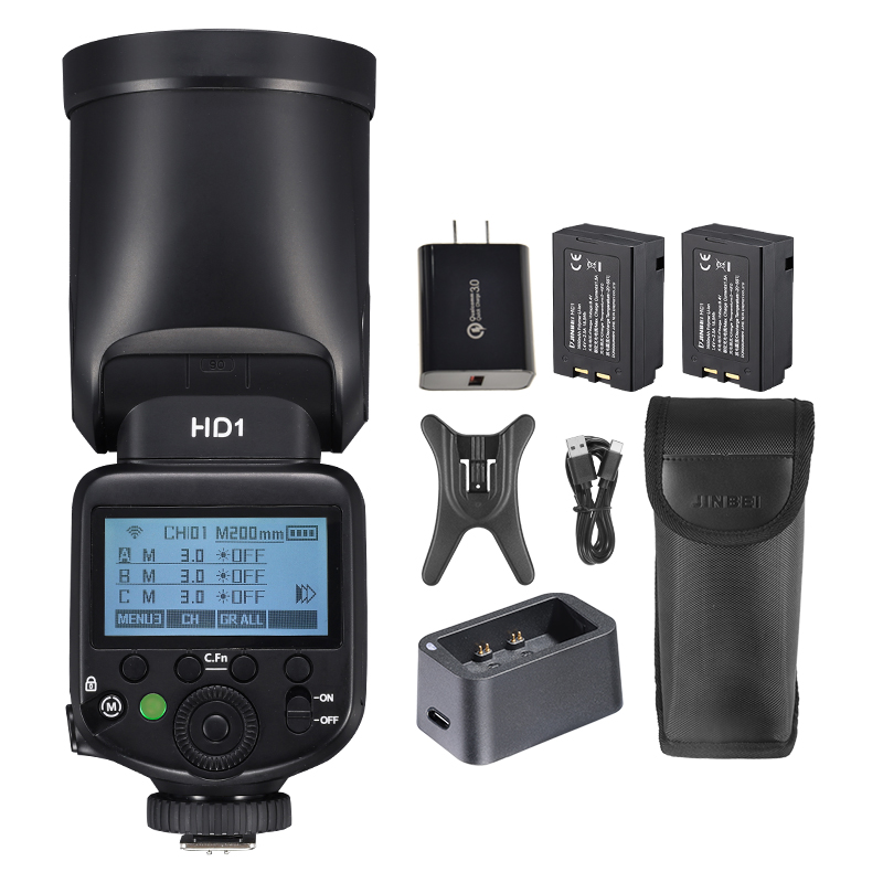 JINBEI HD-1 Yuvarlak Başlıklı  - Outdoor Lighting In Photography incelemesi ve fiyatı