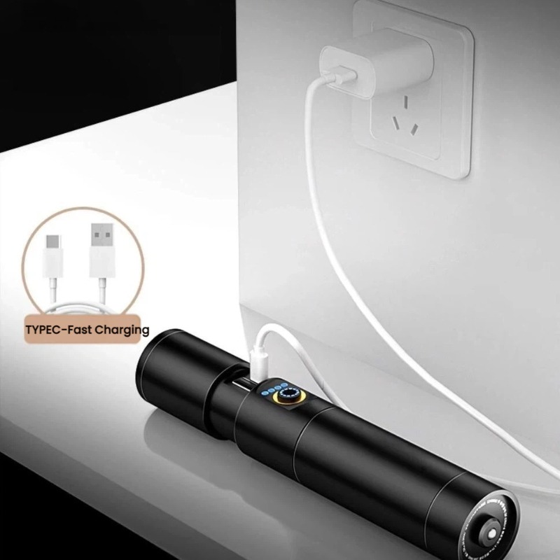 Güçlü Işık LED El Feneri Tip-C - Outdoor Lighting Types incelemesi ve fiyatı