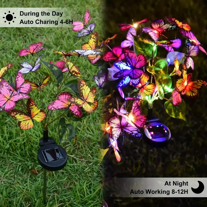 Güneş LED Kelebek Bahçe Işıkla - Photocell Outdoor Lighting incelemesi ve fiyatı