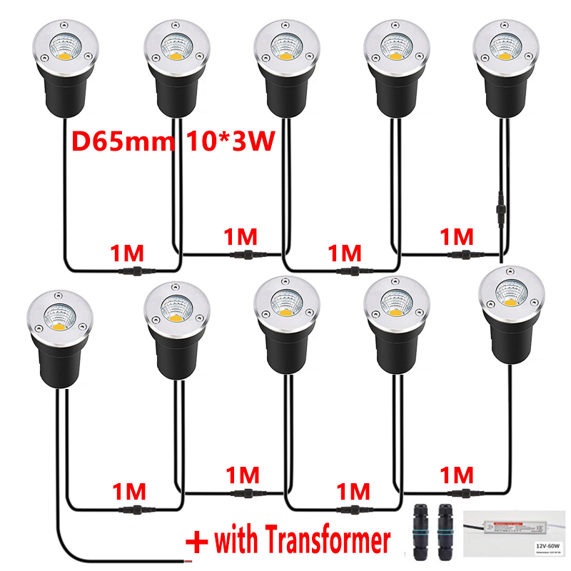12V LED Yeraltı Işığı IP67 Su  - Outdoor Lighting Underground Wiring incelemesi ve fiyatı