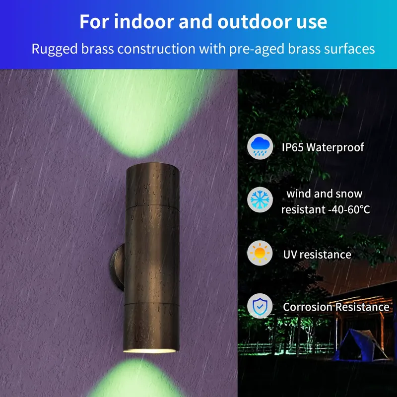 Dayanıklı Pirinç Dış Mekan LED - Outdoor Lighting Wall incelemesi ve fiyatı