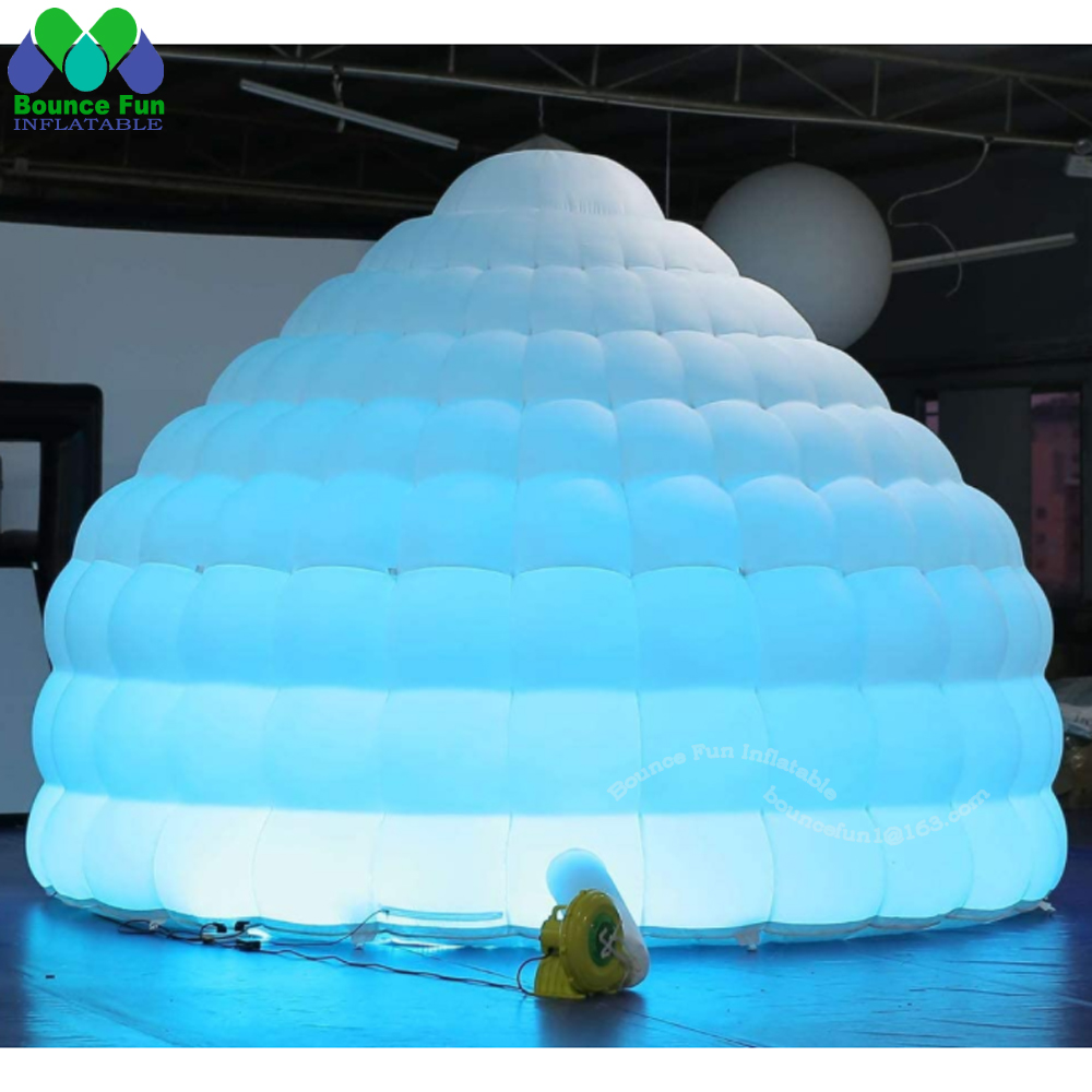 Beyaz Şişme Igloo Kubbe Çadır  - Outdoor Lighting Rental For Party incelemesi ve fiyatı