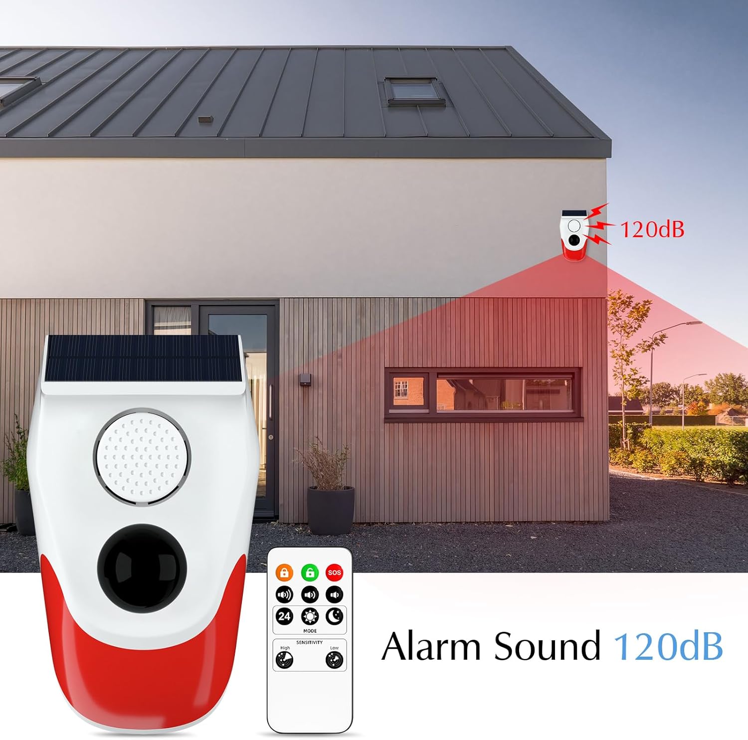 Güneş Enerjili Hareket Sensörü - Photocell Outdoor Lighting incelemesi ve fiyatı
