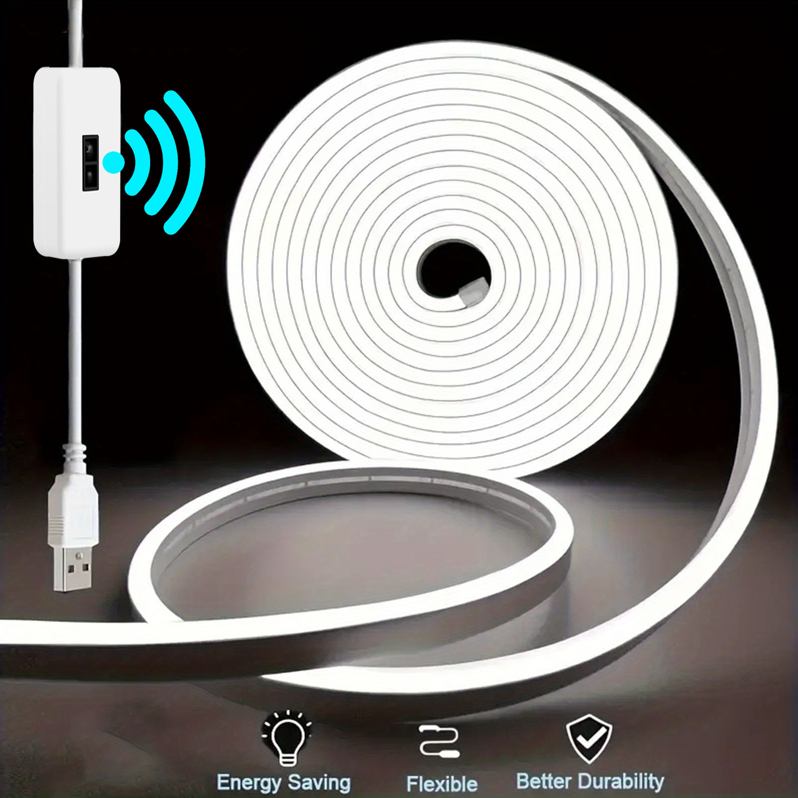 Hareket Sensörü Neon LED ışık  - Outdoor Lighting Strip incelemesi ve fiyatı