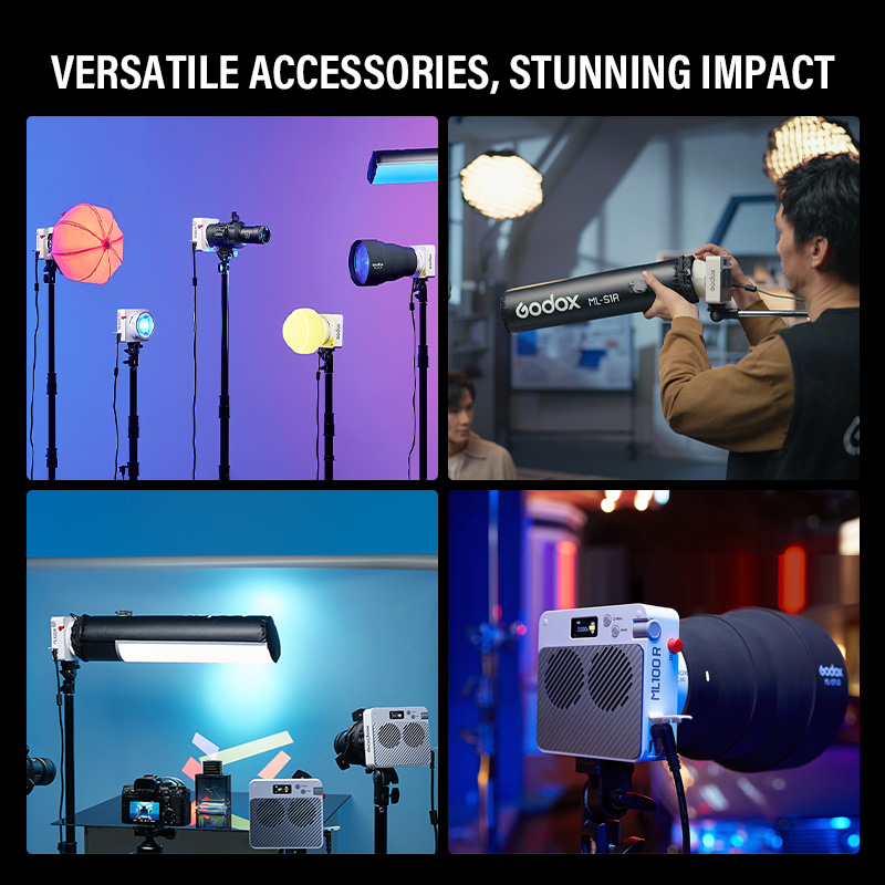 Godox YENI ML100R Taşınabilir  - Outdoor Lighting Kit Photography incelemesi ve fiyatı