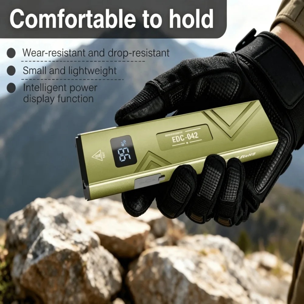 Yeni EDC Mini Süper Parlak El  - Outdoor Lighting Types incelemesi ve fiyatı