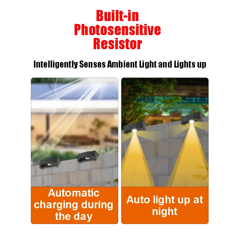 1 adet güneş duvar işık IP65 s - Outdoor Lighting On Fence incelemesi ve fiyatı