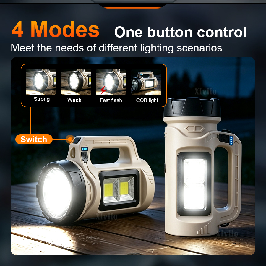 Çok Sahneli El LED El Feneri G - Photocell Outdoor Lighting incelemesi ve fiyatı