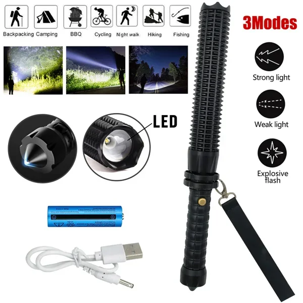 USB Şarj Edilebilir LED El Fen - Outdoor Lighting Types incelemesi ve fiyatı