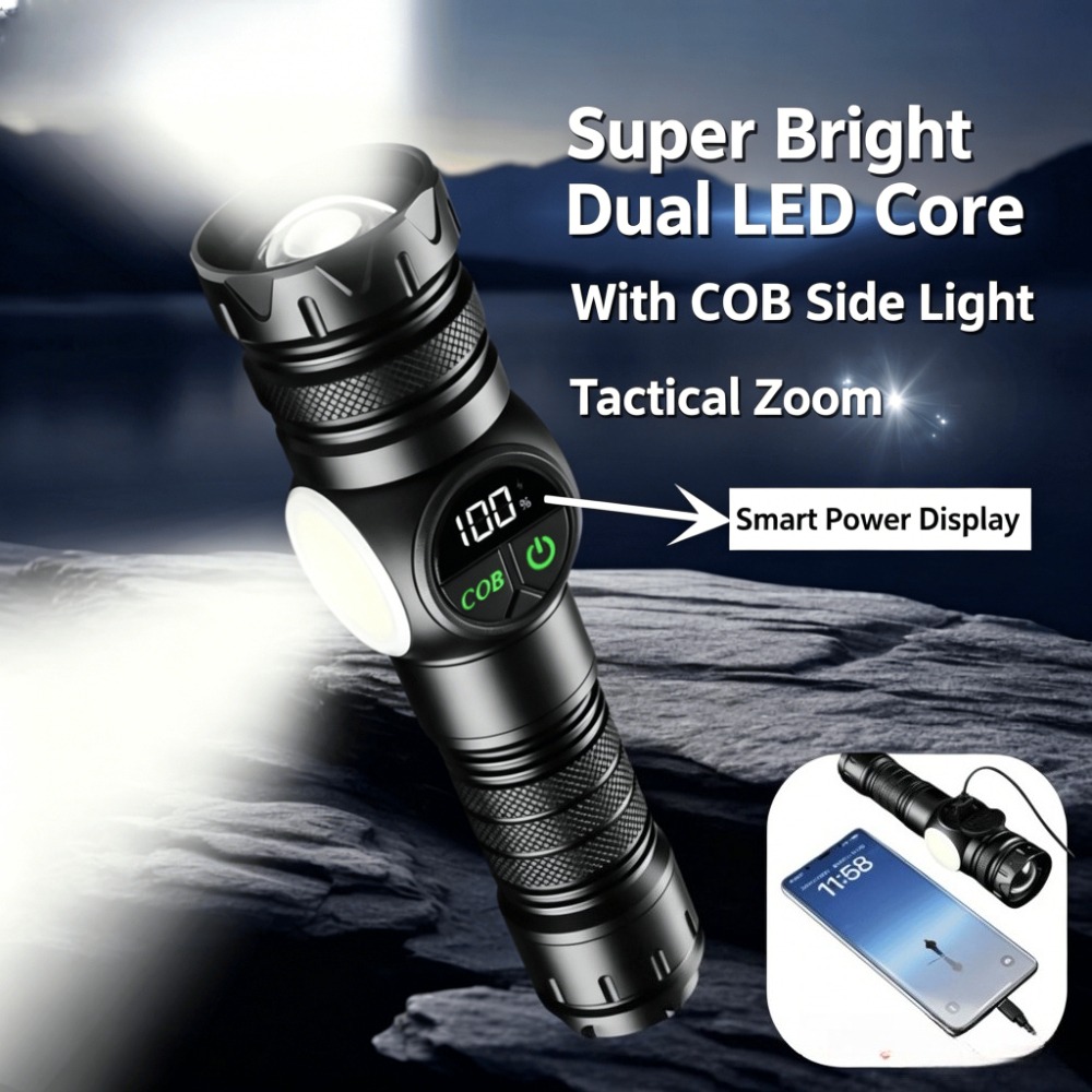 Beyaz Işık LED El Feneri Tip-C - Outdoor Lighting Types incelemesi ve fiyatı