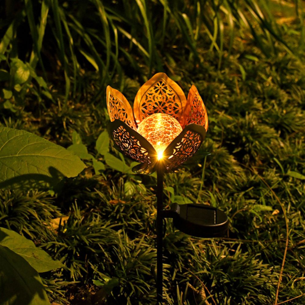 Lotus Şekilli Güneş Enerjili L - Outdoor Lighting Ground Fixtures incelemesi ve fiyatı