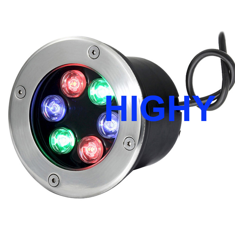 4-wire RGB LED yeraltı ışık 9W - Outdoor Lighting Underground Wiring incelemesi ve fiyatı