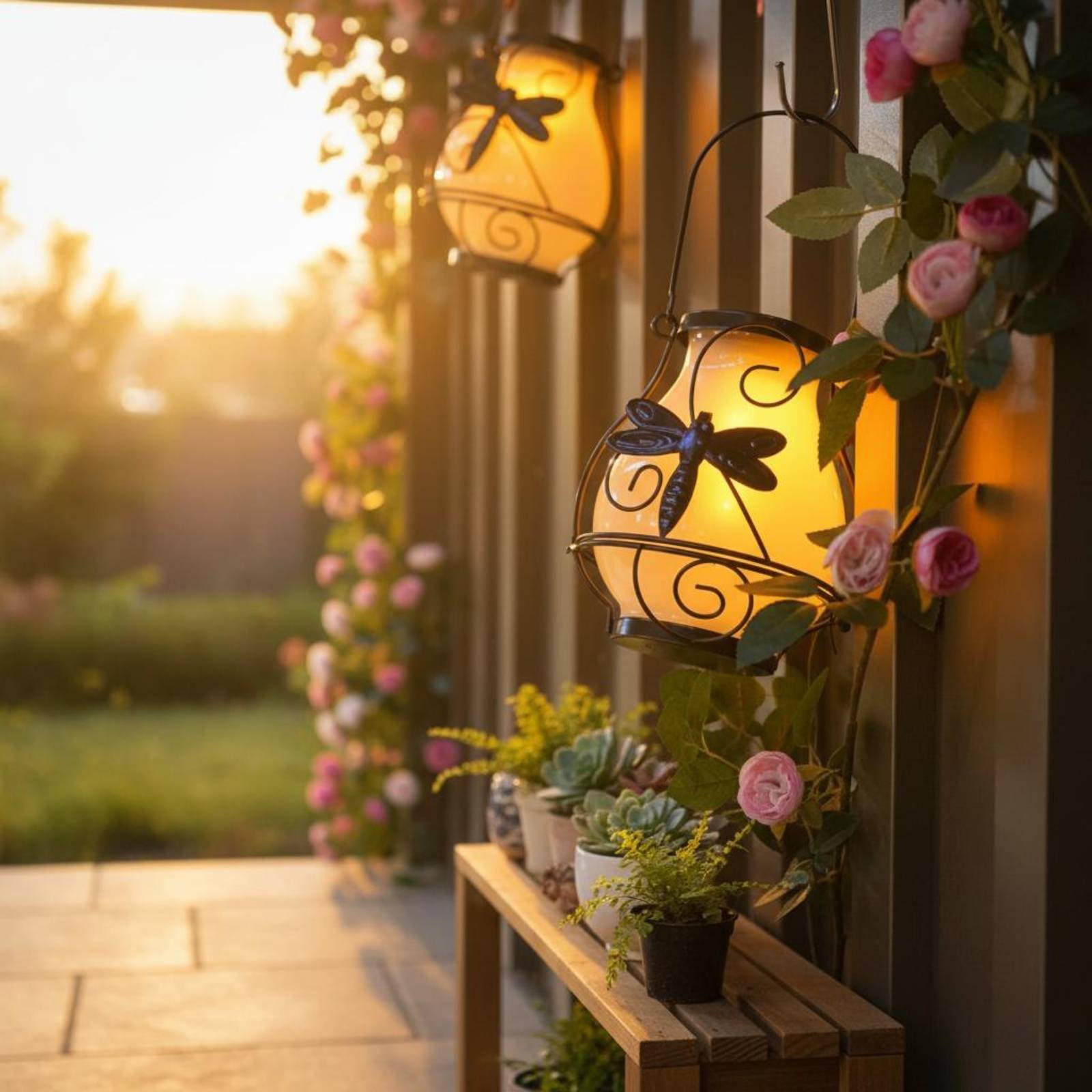 Güneş Enerjili Kelebek Feneri  - Outdoor Lighting Wall incelemesi ve fiyatı