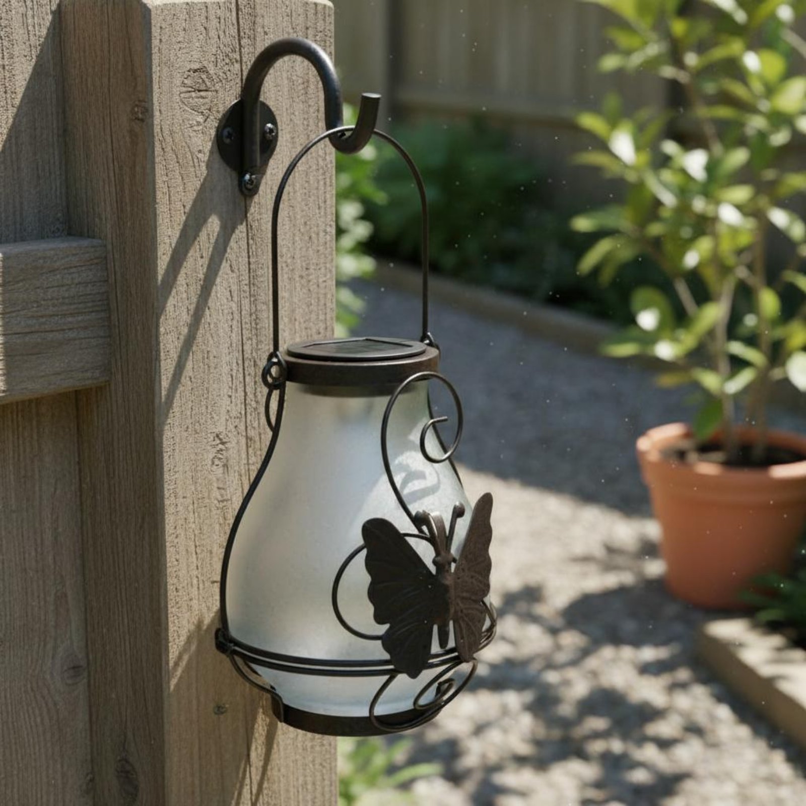 Güneş Enerjili Kelebek Feneri  - Outdoor Lighting Wall incelemesi ve fiyatı