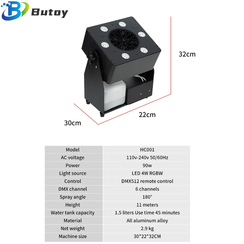 LED RGBW 4IN1 Kabarcık Makines - Outdoor Lighting Effects incelemesi ve fiyatı
