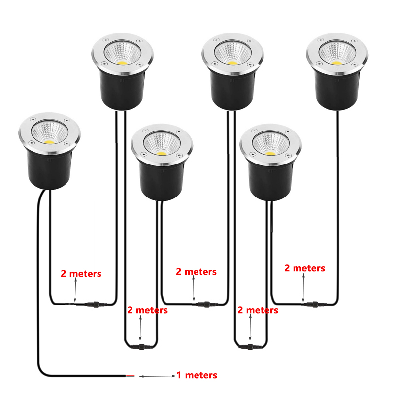 IP67 Su Geçirmez Gömme Yeraltı - Outdoor Lighting Underground Wiring incelemesi ve fiyatı