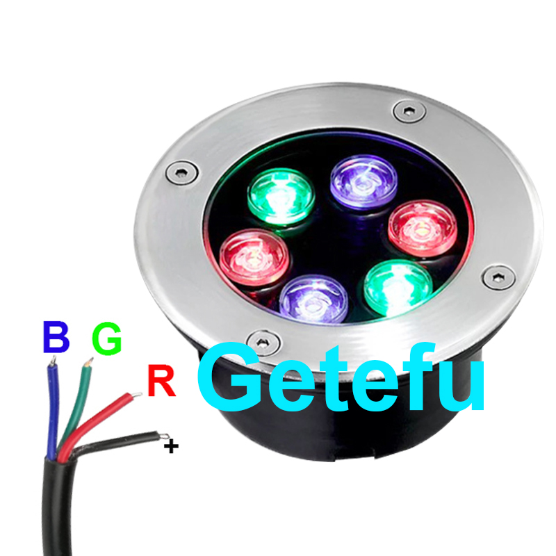 4 telli RGB LED Yeraltı Işık 9 - Outdoor Lighting Underground Wiring incelemesi ve fiyatı