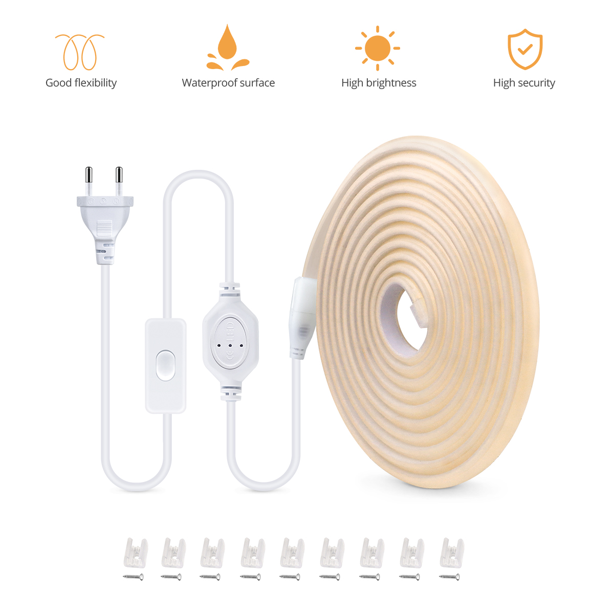 110V 220V COB LED şerit dış me - Outdoor Lighting Effects incelemesi ve fiyatı