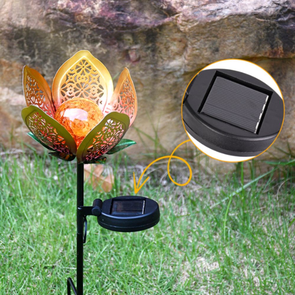 Lotus Şekilli Güneş Enerjili L - Outdoor Lighting Ground Fixtures incelemesi ve fiyatı
