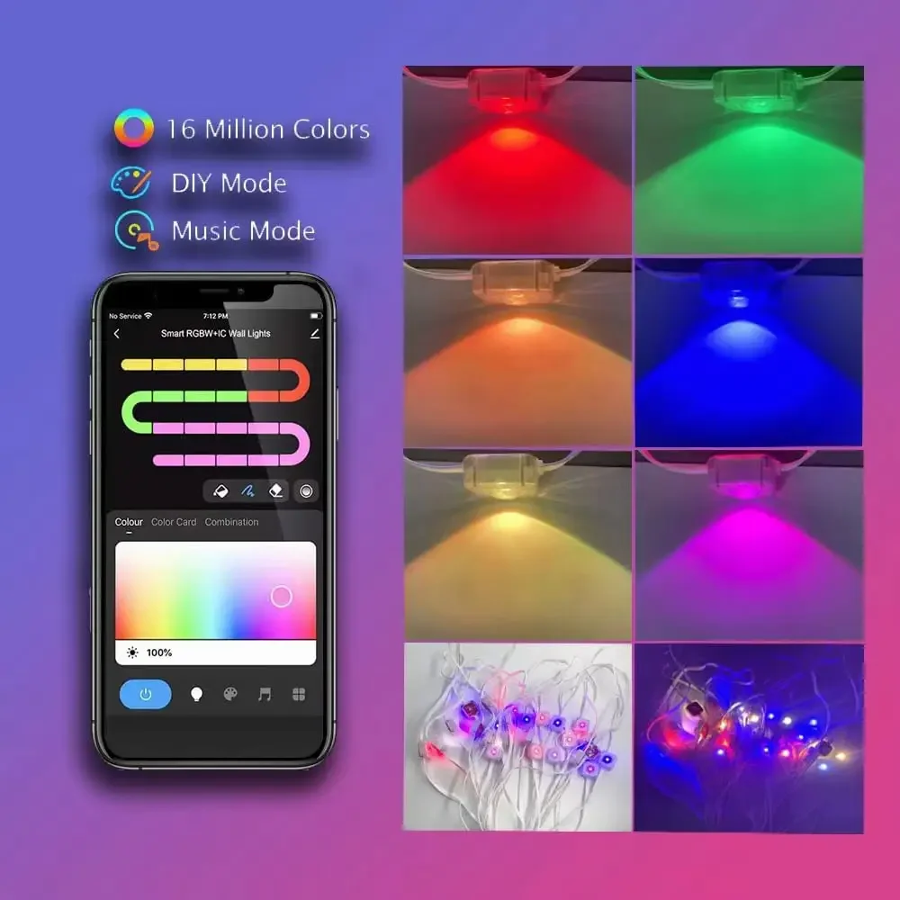 300FT Kalıcı Saçak LED Akıllı  - Outdoor Lighting Effects incelemesi ve fiyatı