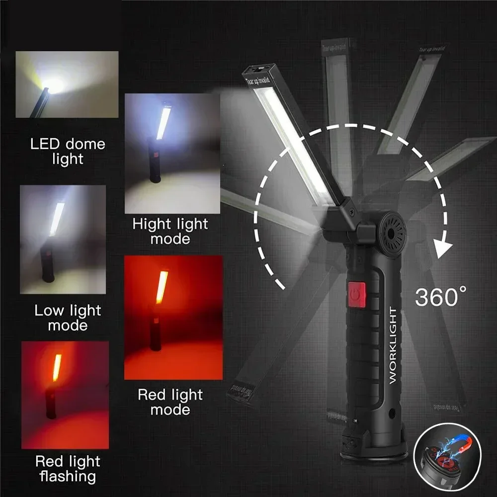 LED COB El Feneri USB Şarj Edi - Outdoor Lighting Types incelemesi ve fiyatı