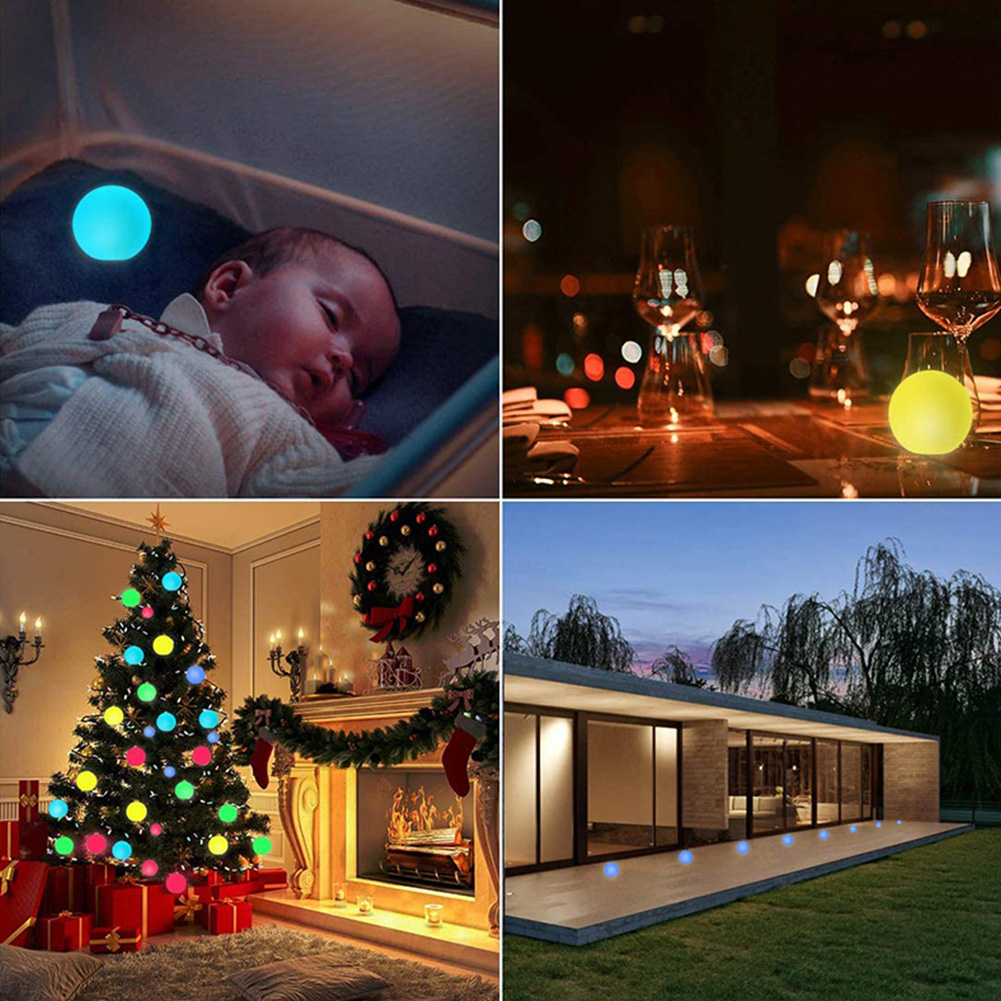 LED Parlayan Top Gece Lambası  - Outdoor Lighting Around Pool incelemesi ve fiyatı