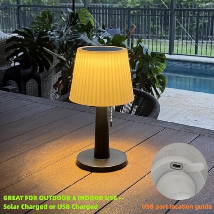Güneş Enerjili Masa Lambaları  - Outdoor Lighting Solar incelemesi ve fiyatı