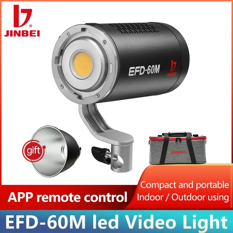 JINBEI EFD-60M 60W Batarya Kit - Outdoor Lighting Kit Photography incelemesi ve fiyatı
